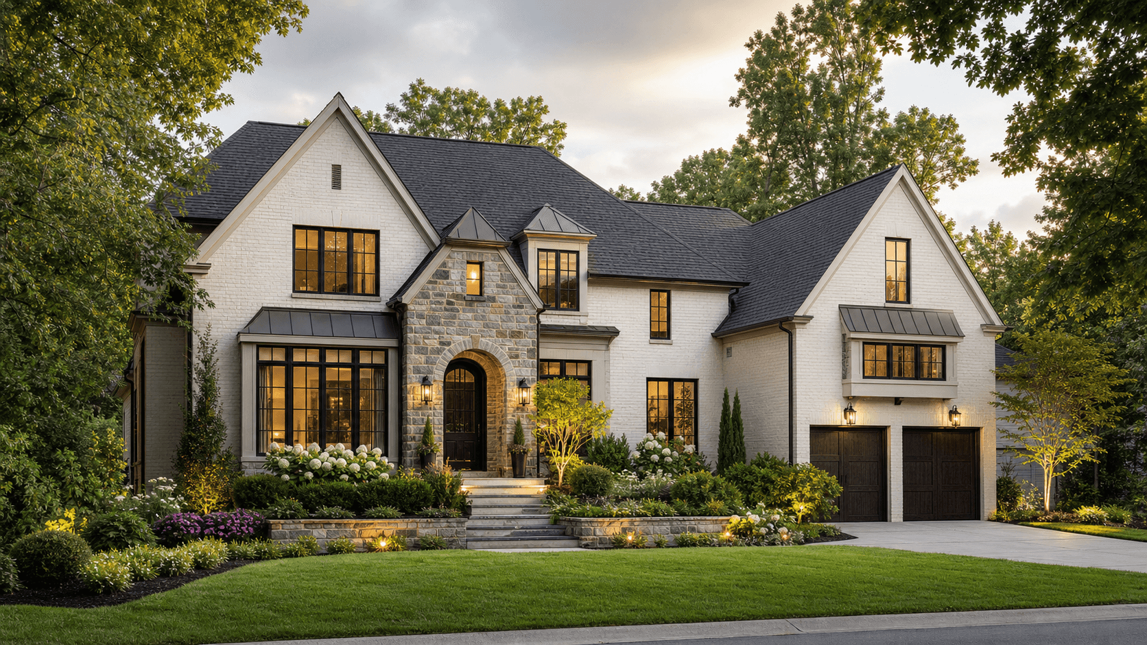 Coming-soon home exterior preview for Matthews, North Carolina